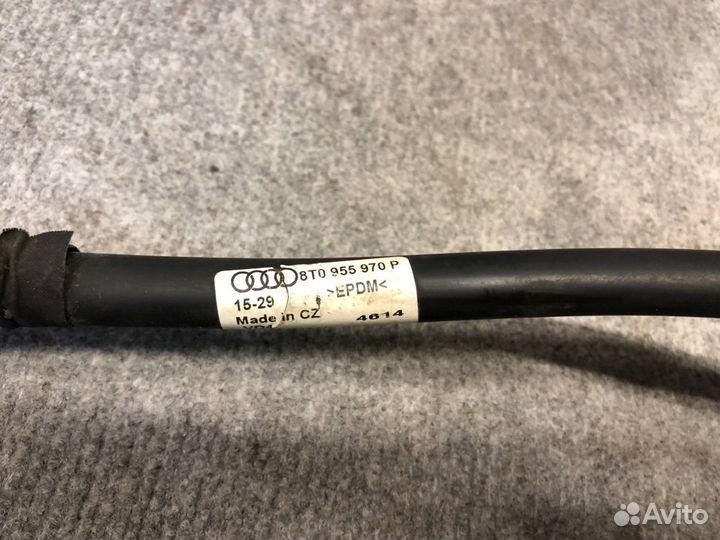 Шланг омывателя фар передний Audi A4 B8 cjeb 2015