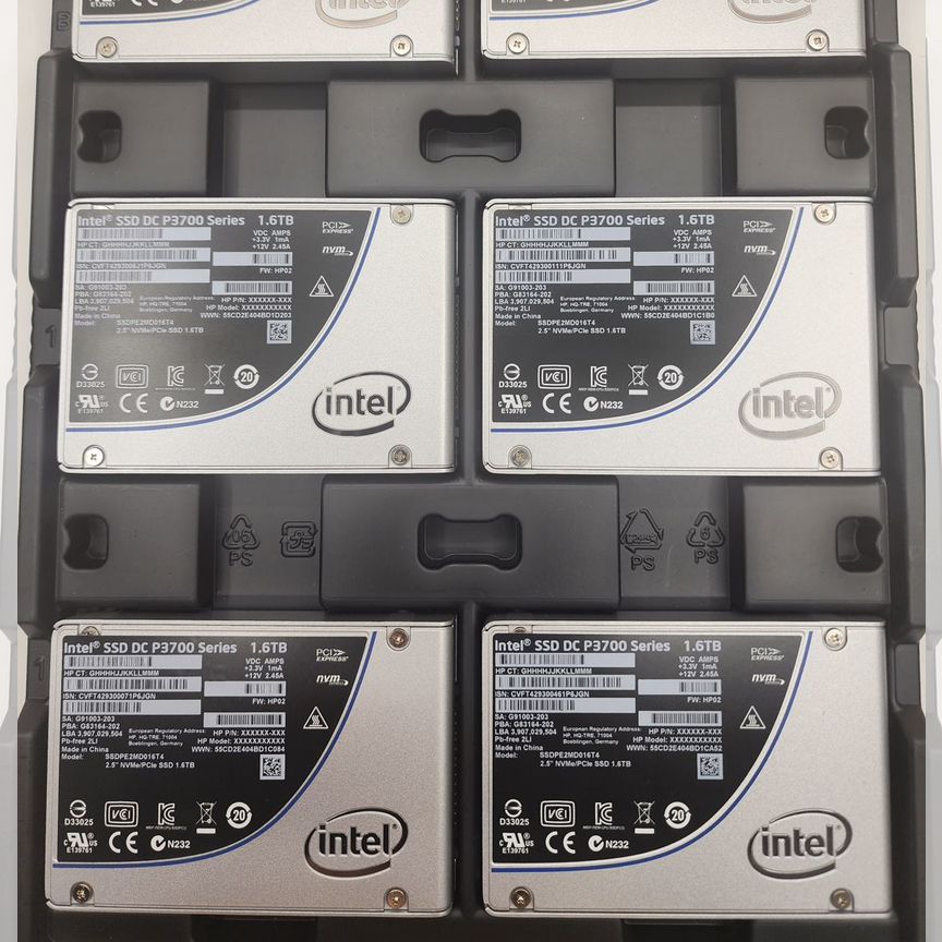 [P3700] Ssd Intel 1.6тб 15dpwd U2 P3700