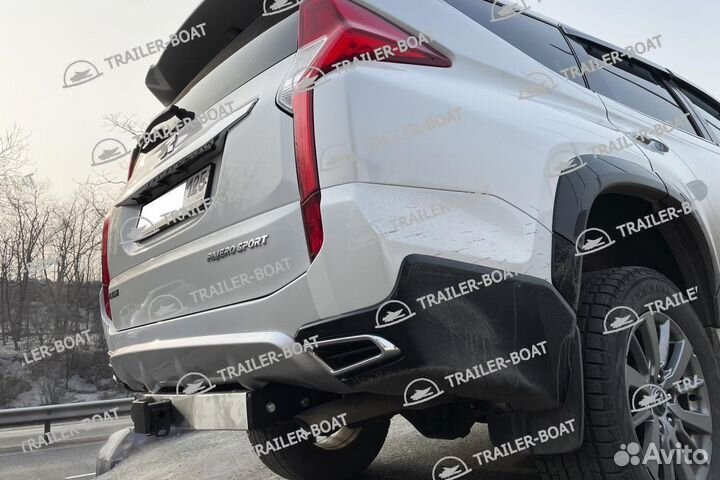 Фаркоп Mitsubishi Pajero Sport 2008-XX, под квадрат, 41273