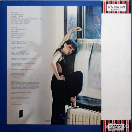 Pat Benatar / In The Heat Of The Night (LP)