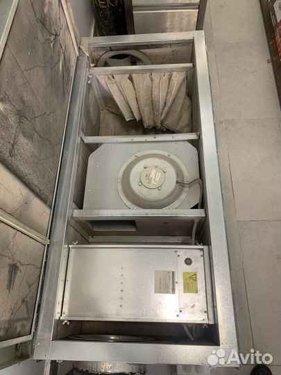 Приточная установка с секцией подогрева