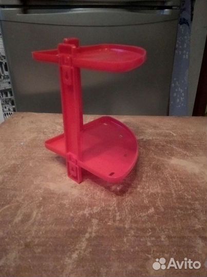 Угловая полка для ванной и кухни