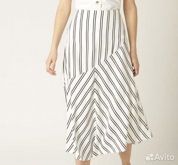 Юбка миди ассиметричная mango