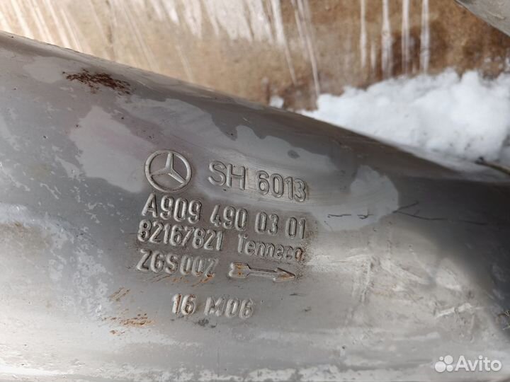 Глушитель Мерседес Спринтер w909