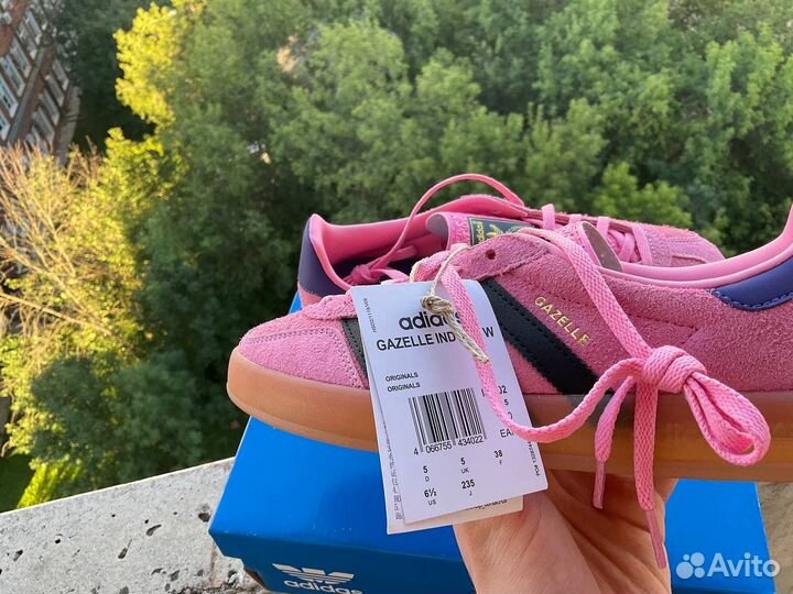 Adidas Gazelle Indoor Pink оригинал