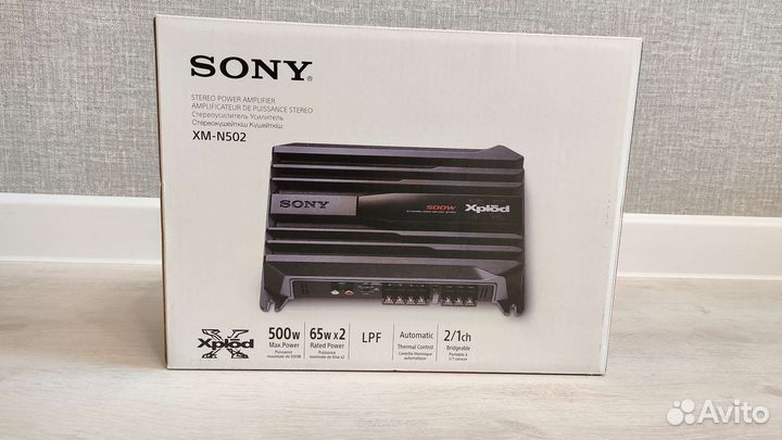 Sony XMN502 Автомобильный усилитель