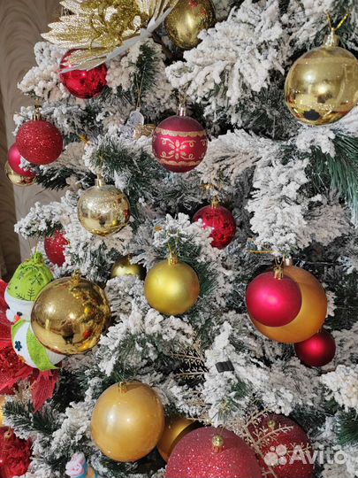 Елка искусственная со снегом