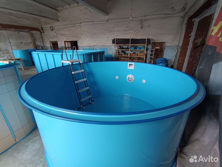 Пластиковый бассейн