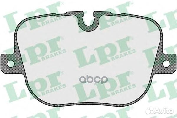 Колодки тормозные дисковые 05P1652 Lpr