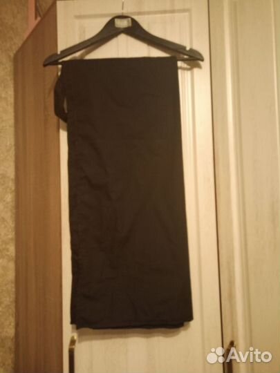 Фартук поварской чёрный