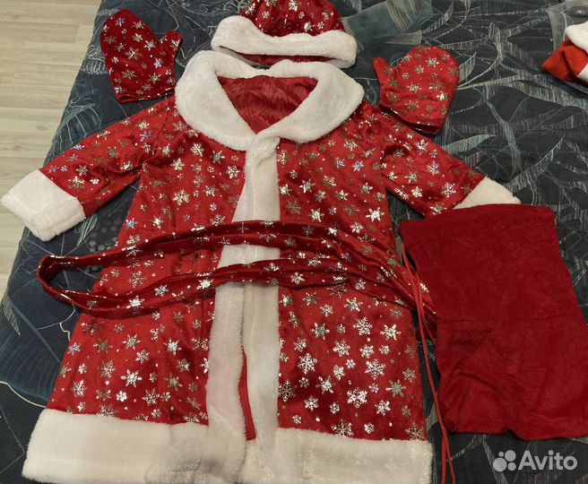 Костюм Деда Мороза 110-116