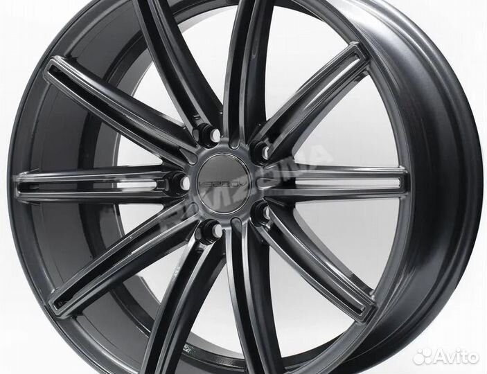 Литой диск в стиле vossen R18 5x114.3. Разные диза