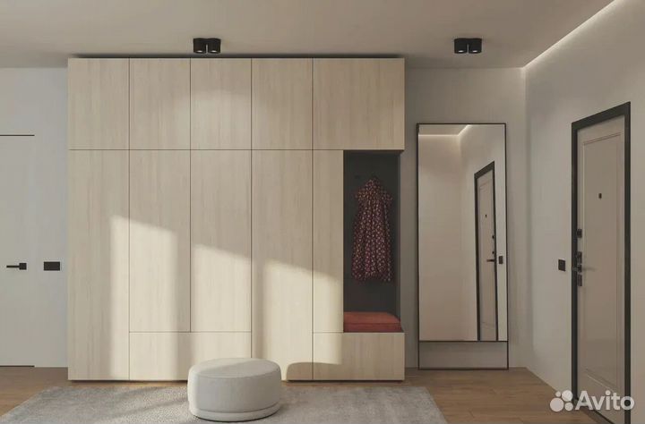 Шкаф трехстворчатый