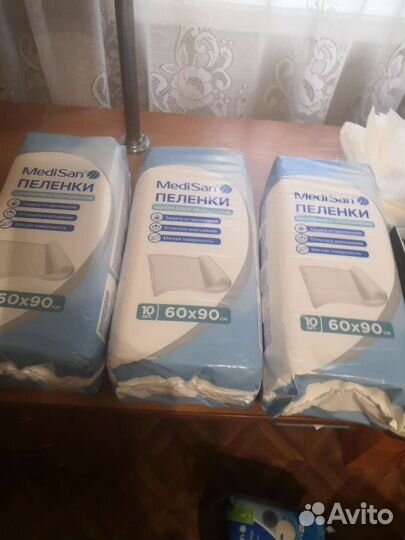 Пеленки одноразовые 60х90 30 штук