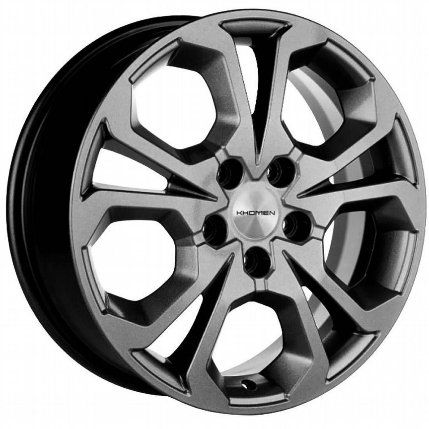 Диски Khomen KHW1711 6.5x17 5x114.3 ET40 D64.1 Gray