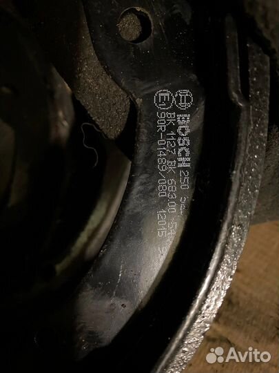 Тормозные колодки polo Bosch оригинал