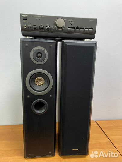 Усилитель и колонки Technics SU-A700MK3,SB-T100