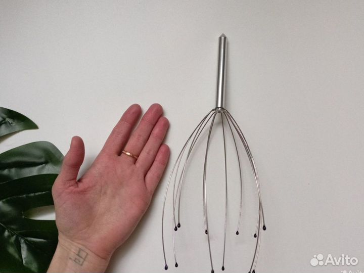 Капиллярный массажер мурашка антистресс для головы