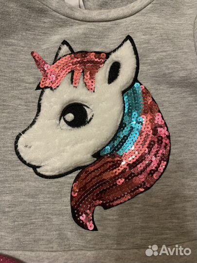 Платье утепленное 98