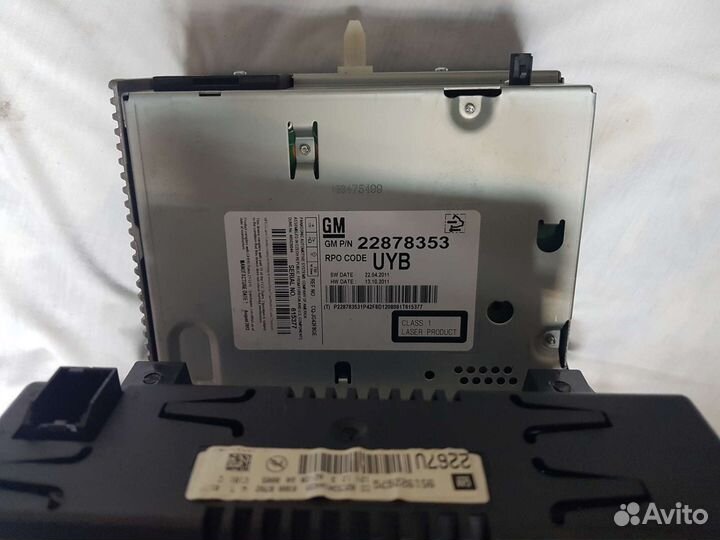 Магнитола Chevrolet Cruze