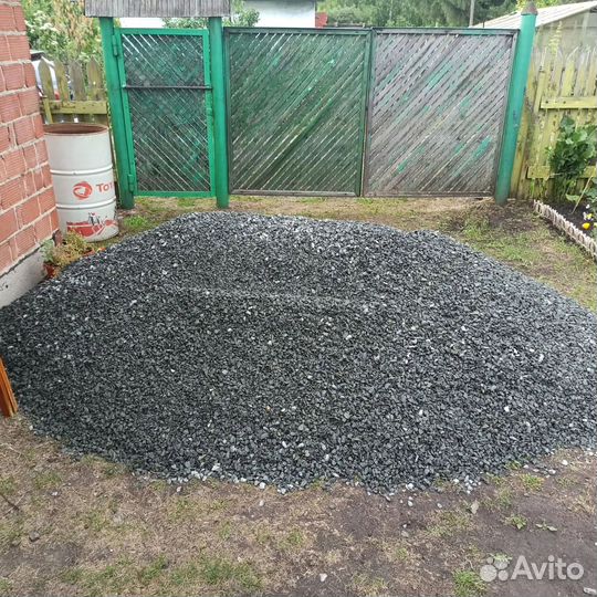 Щебень гравийный