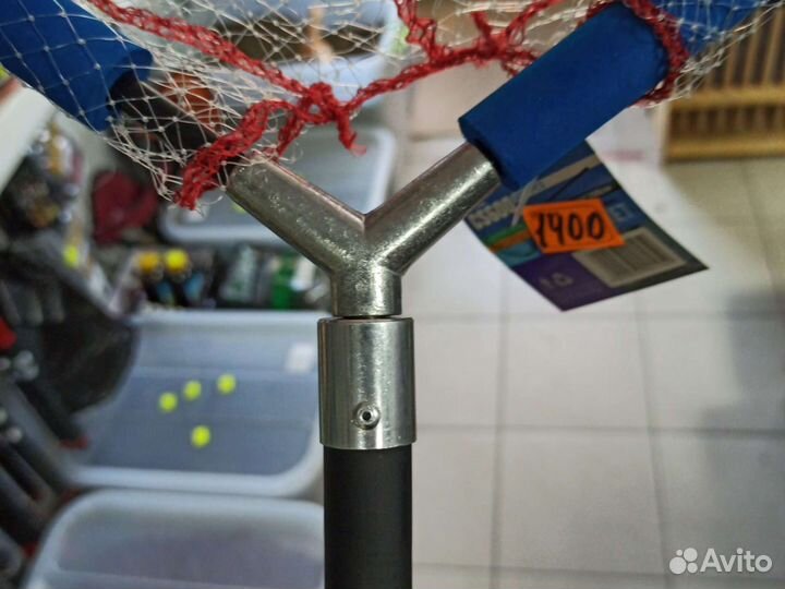 Подсак круглый, ручка-теле. голова-60см+руч-3м