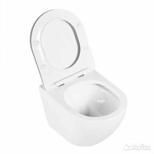 Комплект инсталляции Geberit Delta с унитазом BelBagno Due с кнопкой хром и сиденьем дюропласт микро