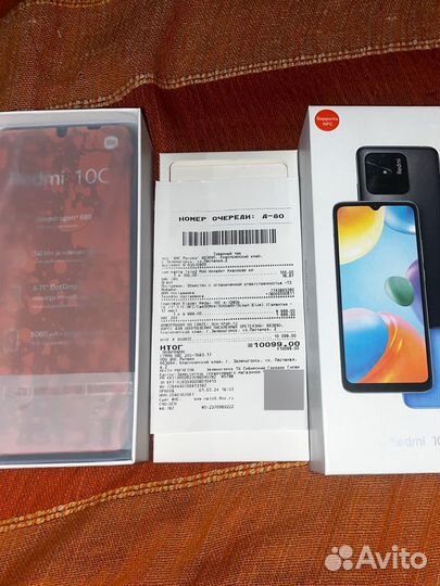 Xiaomi Redmi 10C, 4/128 ГБ