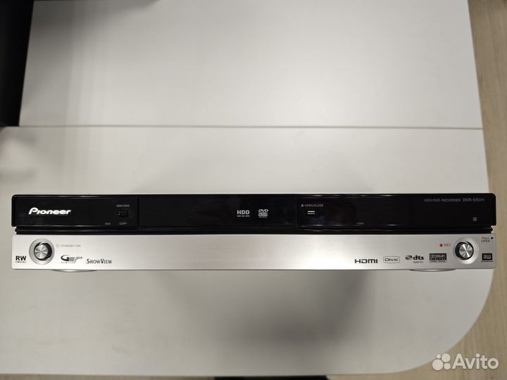 HDD/DVD рекордер Pioneer DVR-550H-S