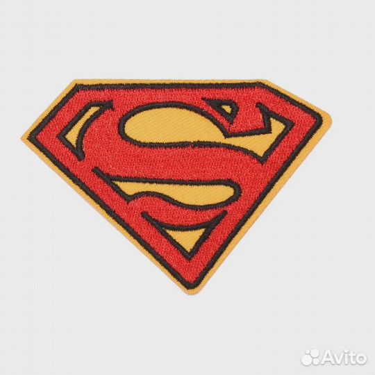 Нашивка на одежду superman термонашивка