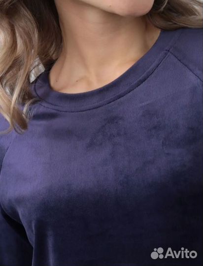 Велюровый костюм женский размер 42-44