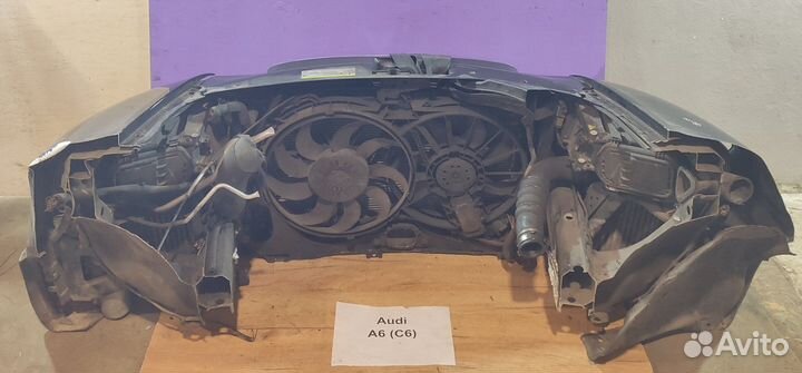Передняя часть (ноускат) Audi А6 С6, рест., 2010г