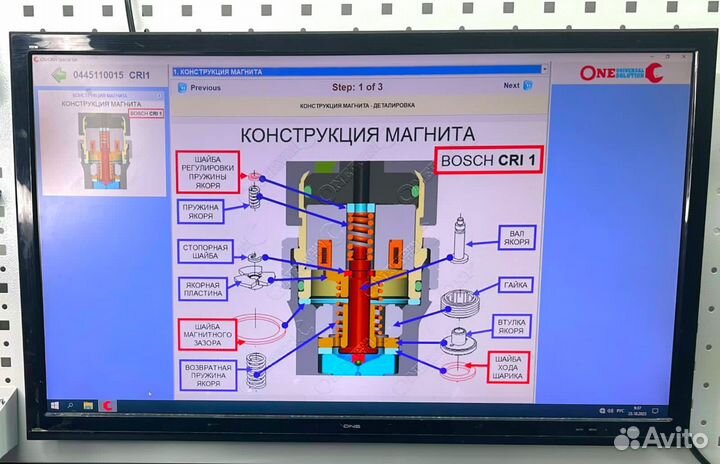 Стенд для регулировки дизельных форсунок