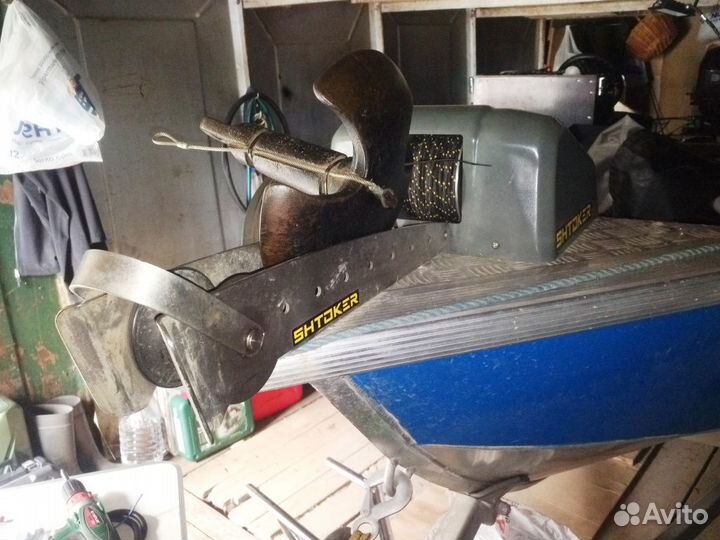 Якорная лебедка «shtoker S» нержавеющая сталь