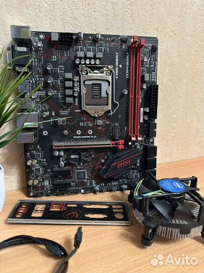 Материнская плата msi b360m gaming plus