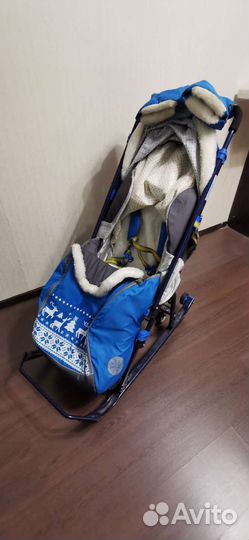 Коляска санки