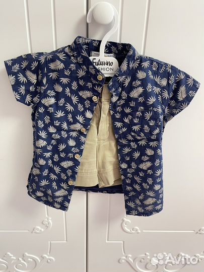 Костюм шорты и рубашка для мальчика