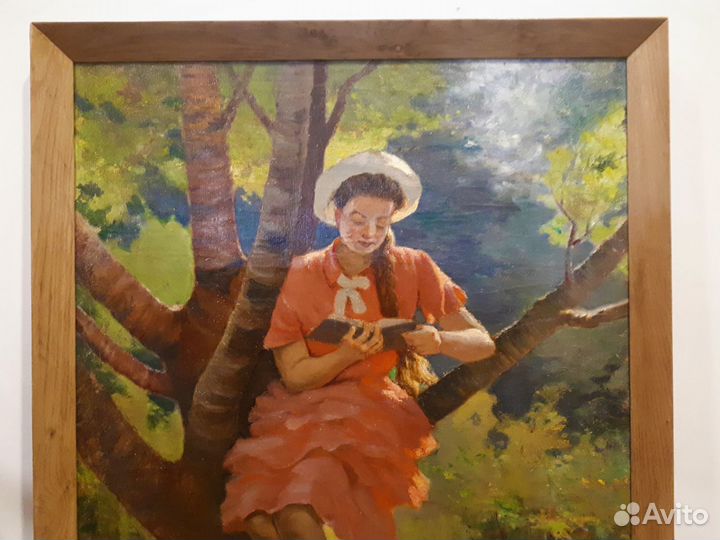 Холст масло Шведов И.А. 1950-е