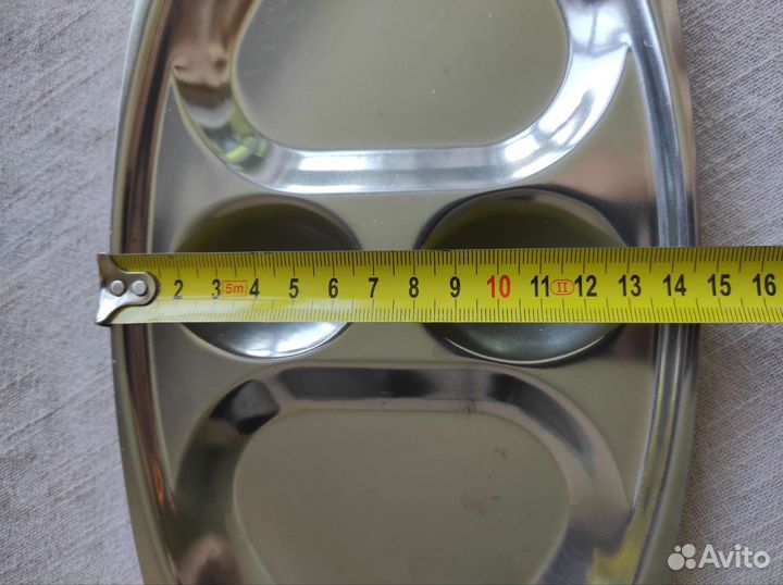 Тарелки сталь (менажницы)