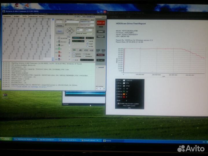 Hitachi HDT722525dlat80 (250gb IDE )