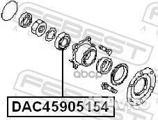 DAC45905154 подшип.зад.полуоси Nissan Patrol Y