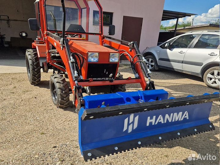 Поворотный гидравлический отвал на кун 1,5 м