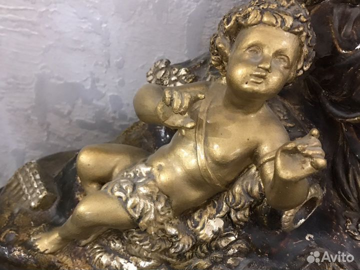 Статуэтка часы Антиквариат СССР