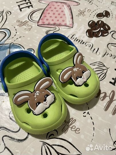 Сланцы тапочки кроксы детские 20 размер
