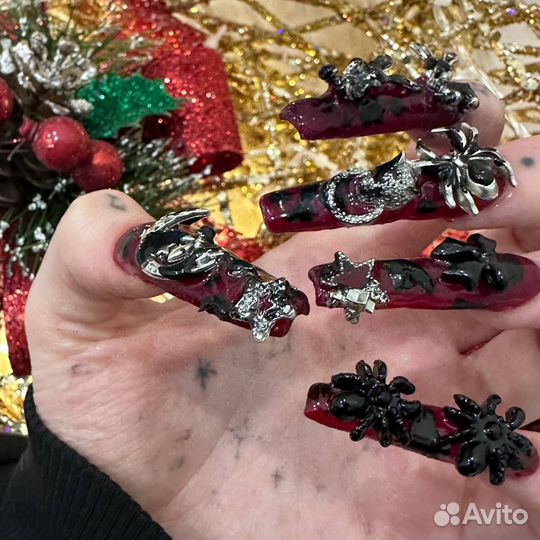 Креативное наращивание ногтей