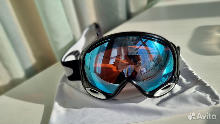 Горнолыжные очки oakley prizm rose xl