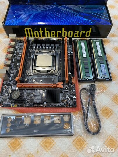 Комплект E5-2670v3 мать проц память X99 2011v3