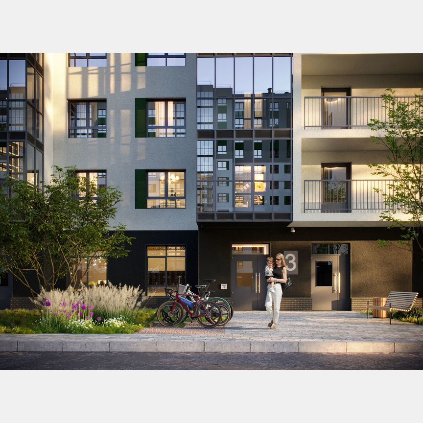 2-к. квартира, 56 м², 2/12 эт.