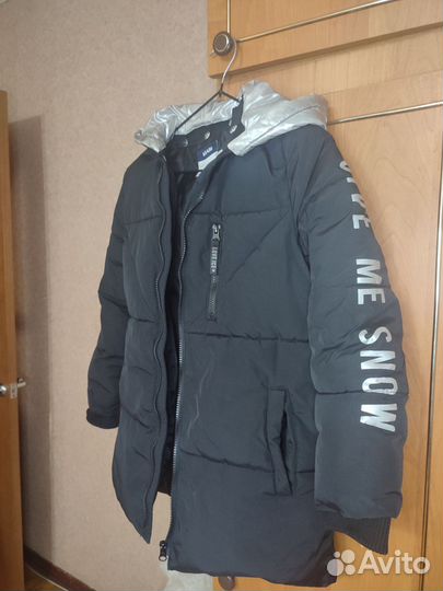 Куртка зимняя для мальчика 146