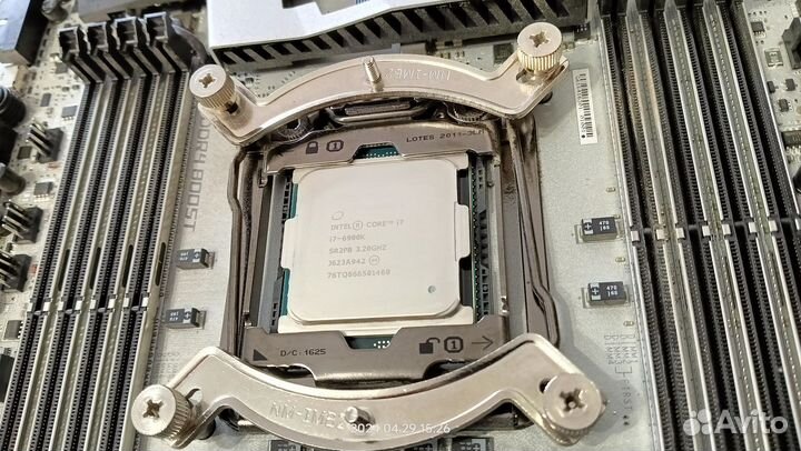 I7 6900k + MSI X99A XPower Gaming Titanium